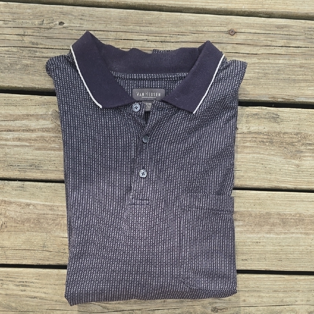 Van Heusen Men's Navy Polo Shirt - 3XL